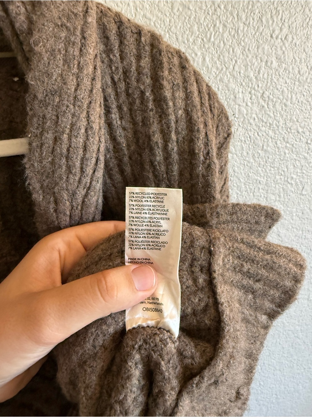 We The Free Jackson Cardigan Pincecone Brown Wool Blend Boho Fall Winter XS - Picture 4 of 6